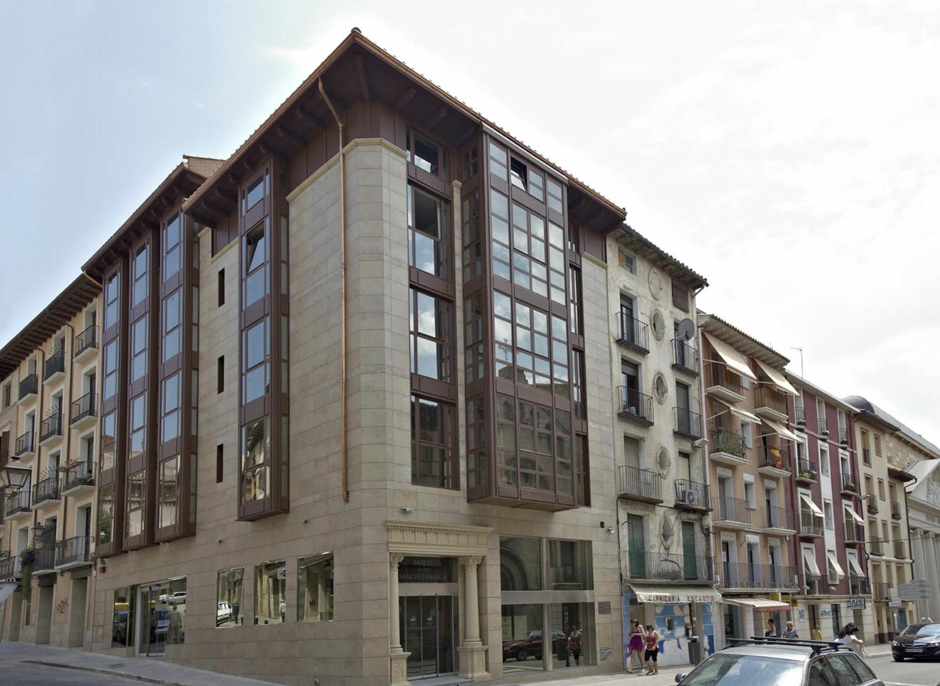הואסקה Hotel Sancho Abarca Petit Spa מראה חיצוני תמונה